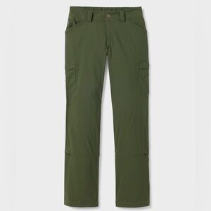 Women's Duluth Trading Co Dry on the Fly Bootcut Pants In Deep Sage Size 2x29
